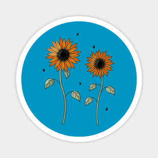 Sunflowers Magnet